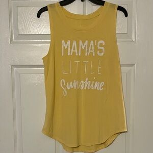 Maternity Isabel Maternity Mamas Little Sunshine Tank Sz medium